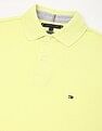 Tommy Hilfiger Solid Regular-Fit Cotton Polo Shirt