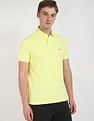 Tommy Hilfiger Solid Regular-Fit Cotton Polo Shirt