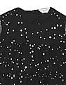 U.S. Polo Assn. Kids Bell Sleeve Printed Tiered Dress