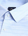 Arrow Horizontal Striped Manhattan Slim Fit Shirt
