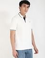 Tommy Hilfiger Solid Regular-Fit Cotton Polo Shirt