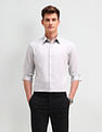 Arrow Newyork Slim Fit Satin Shirt