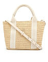 Tommy Hilfiger Crochet Beige Polypropylene Handbags