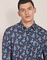 U.S. Polo Assn. Spread Collar Floral Print Casual Shirt