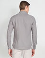 U.S. Polo Assn. Denim Co. Solid Linen Cotton Shirt