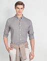 U.S. Polo Assn. Denim Co. Solid Linen Cotton Shirt