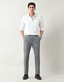 Arrow Slim Fit Dobby Weave Trousers