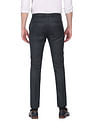 Arrow Patterned Weave Hudson Tailored Fit Trousers