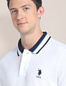 U.S. Polo Assn. Solid Slim Fit Polo Shirt