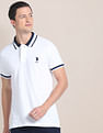 U.S. Polo Assn. Solid Slim Fit Polo Shirt