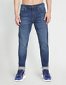 Flying Machine Slash Slim Tapered Mid Rise Jeans