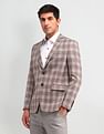 Arrow Checked Tailored Fit Tweed Blazer