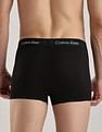 Calvin Klein Underwear Low Rise Solid Black Trunks - Pack Of 3