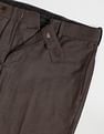 Arrow Solid Dobby Formal Trousers