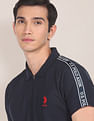 U.S. Polo Assn. Cotton Brand Tape Polo Shirt