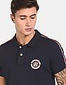 U.S. Polo Assn. Denim Co. Brand Tape Solid Pique Polo Shirt