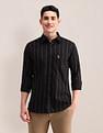 U.S. Polo Assn. Tailored Fit Twill Striped Shirt