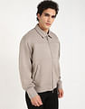 Calvin Klein Jeans Solid Relaxed-Fit Cotton Sweatshirt