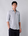 U.S. Polo Assn. Denim Co. All-Over Printed Pure Cotton Shirt