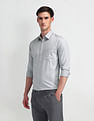 Arrow Windowpane Checked Dobby Shirt