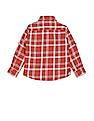 U.S. Polo Assn. Kids Boys Plaid Check Twill Weave Shirt