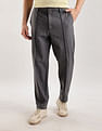 Calvin Klein Jeans Regular Fit Solid Mid Rise Trouser