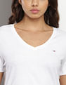Tommy Hilfiger Solid V-Neck T-Shirt