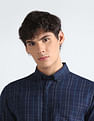 Flying Machine Tartan Check Twill Shirt