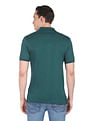 AD by Arvind Modern Jersey Slub Polo Shirt