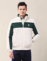 U.S. Polo Assn. Colourblocked Regular Fit Jacket