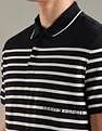 Tommy Hilfiger Striped Regular-Fit Cotton Polo Shirt