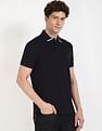 Tommy Hilfiger Solid Regular-Fit Cotton Polo Shirt