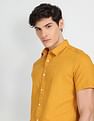 Flying Machine Short Sleeve Slim Fit Shirt