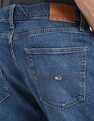 Tommy Hilfiger Light-Wash Slim-Fit Mid Rise Jeans