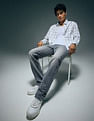 Flying Machine F-Jango Straight Fit Stone Washed Jeans