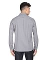 AD by Arvind Heathered Cotton Formal Shirt