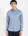 Tommy Hilfiger Solid Regular Fit Sateen Woven Shirt