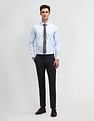 Arrow Solid Manhattan Slim Fit Shirt