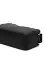 Tommy Hilfiger Solid Black Pu Sling Bag