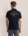 U.S. Polo Assn. Ribbed Collar Solid Polo Shirt